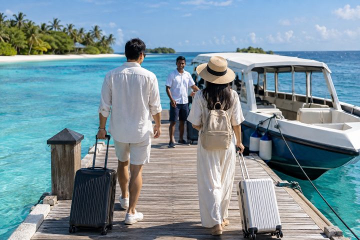 馬爾地夫居民島怎麼接度假村?馬列機場轉乘與換島流程