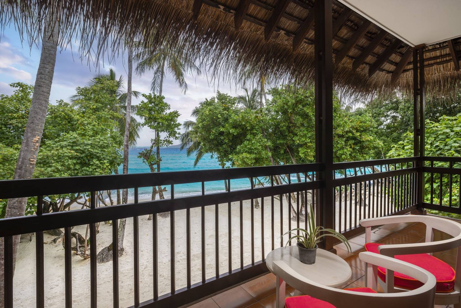 Adaaran Club Rannalhi 海景客房陽台