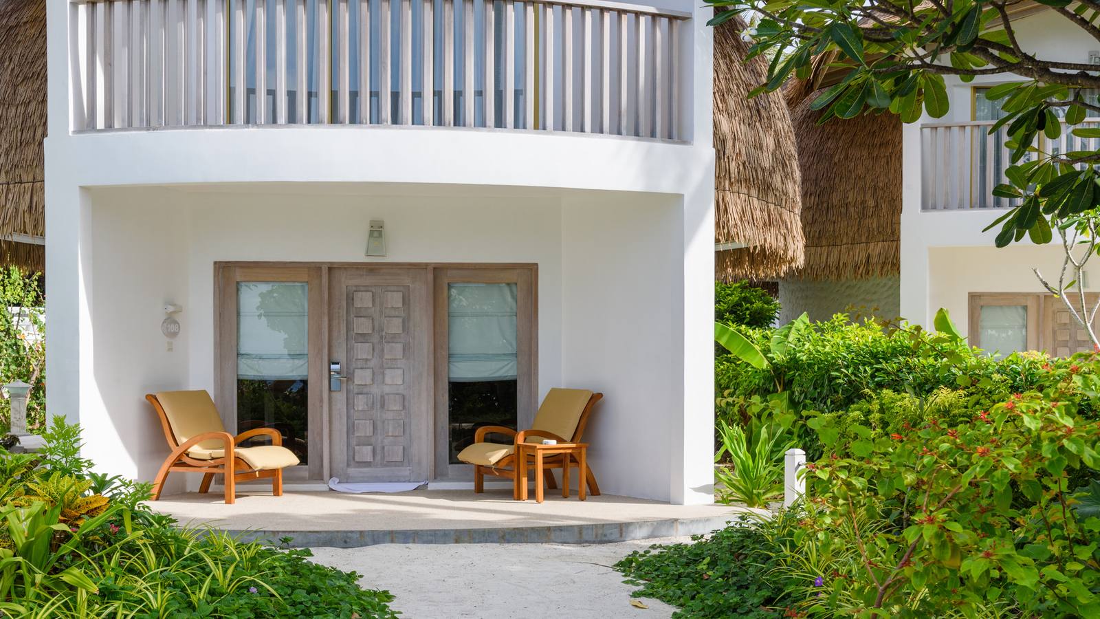 Bandos Maldives Premium Beach Villa 雙層外觀