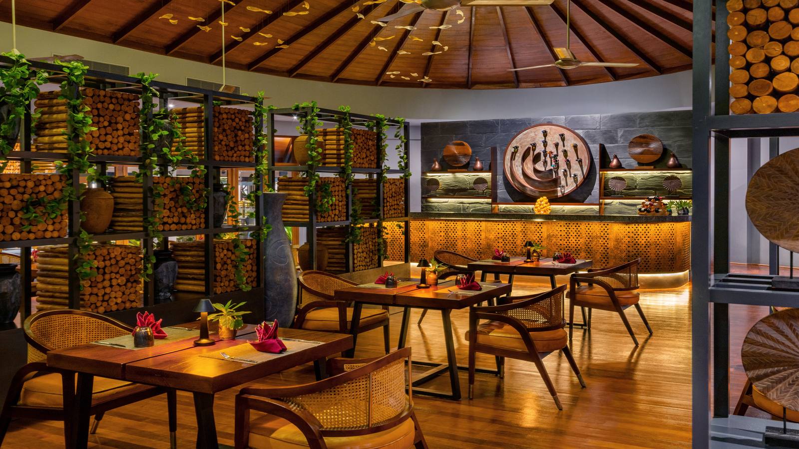 Bandos Maldives Grill Bar 用餐區