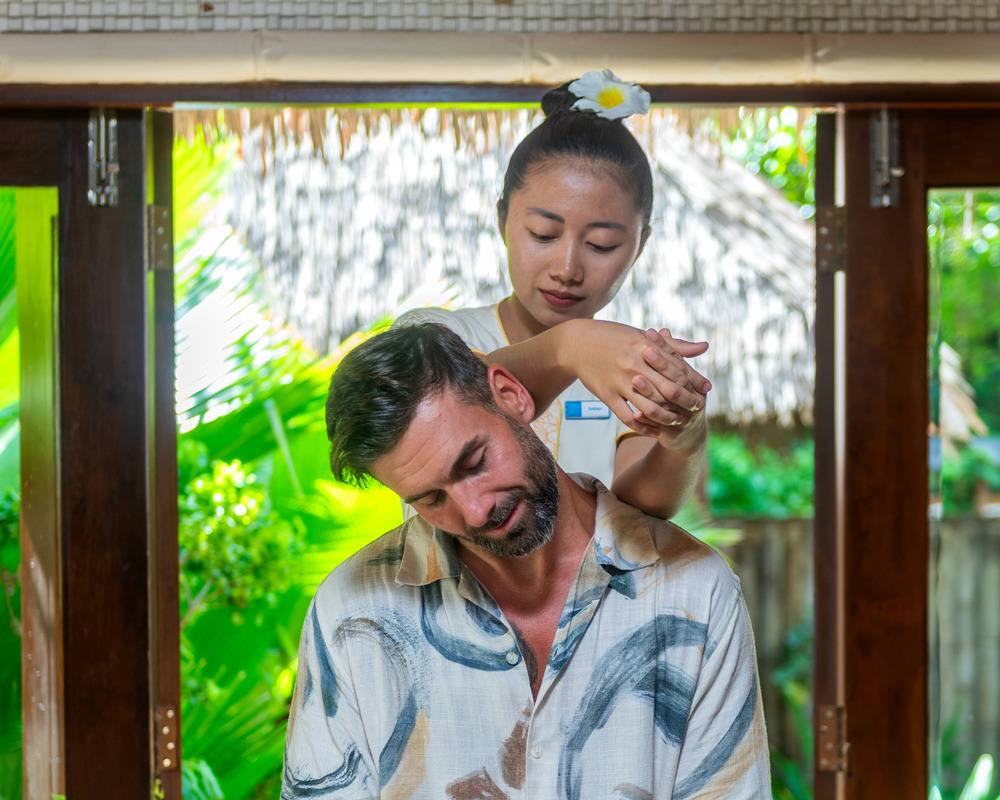 Bandos Maldives Orchid Spa 按摩