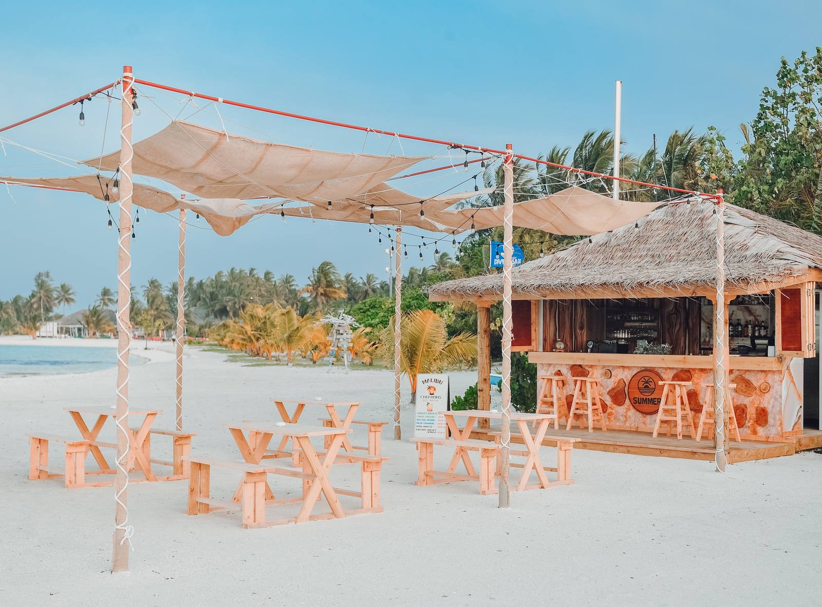 Cinnamon Hakuraa Huraa Summer Restaurant & Bar 海灘座位