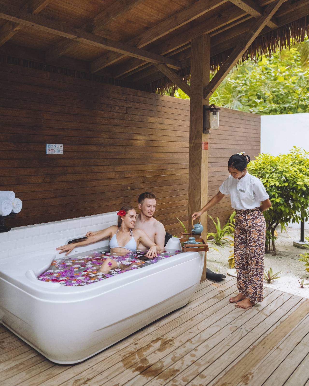 Cinnamon Hakuraa Huraa Mandara Spa 花瓣浴