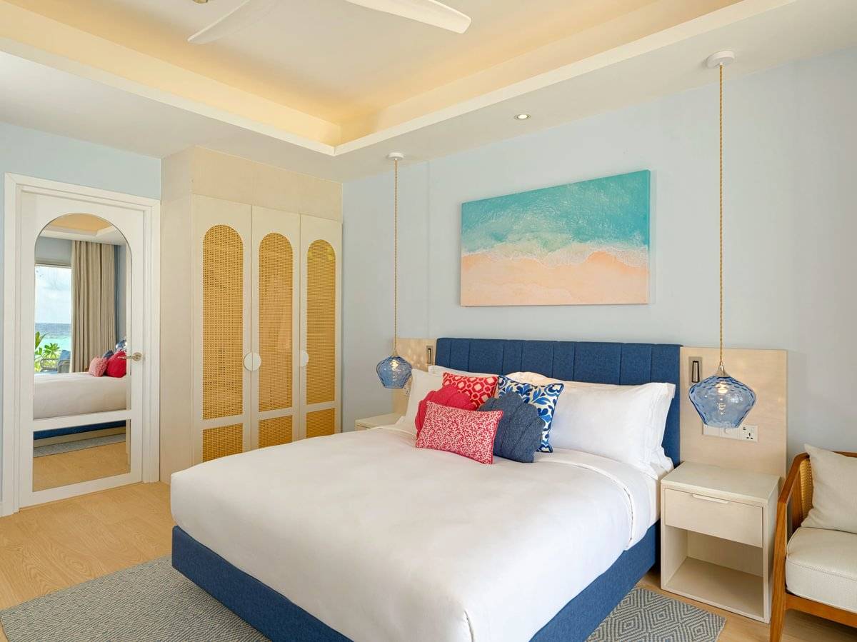 Eri Maldives Beach Villa 沙灘別墅臥室