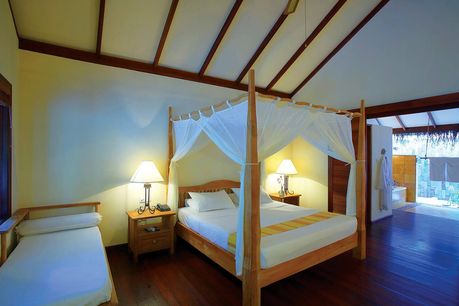 Filitheyo Deluxe Beach Villa 臥室