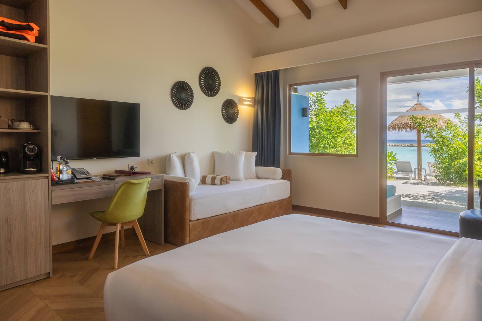 Joy Island Family Beach Villa 臥室