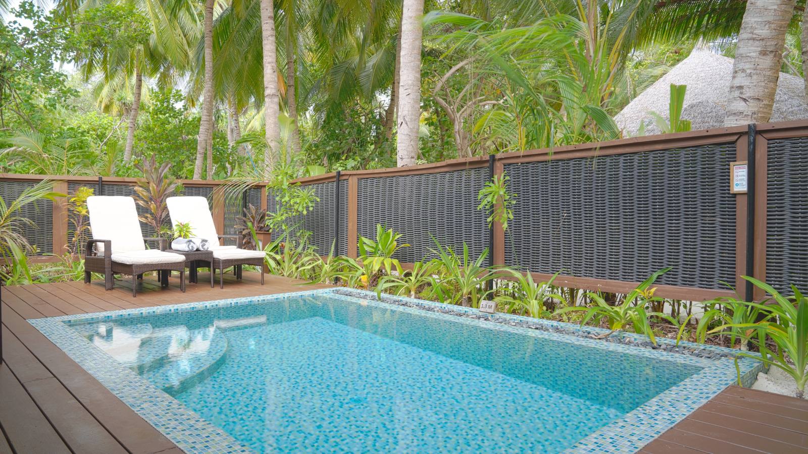 Kihaa Maldives Beach Villa with Private Pool 泳池