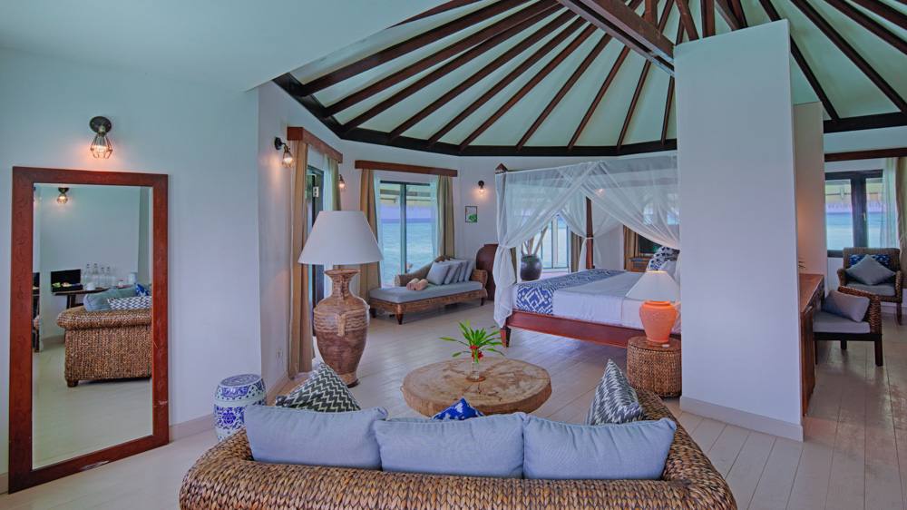Kihaa Maldives 水上別墅室內