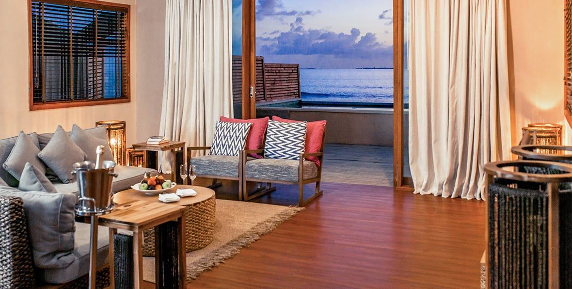 Kudafushi Presidential Suite 客廳