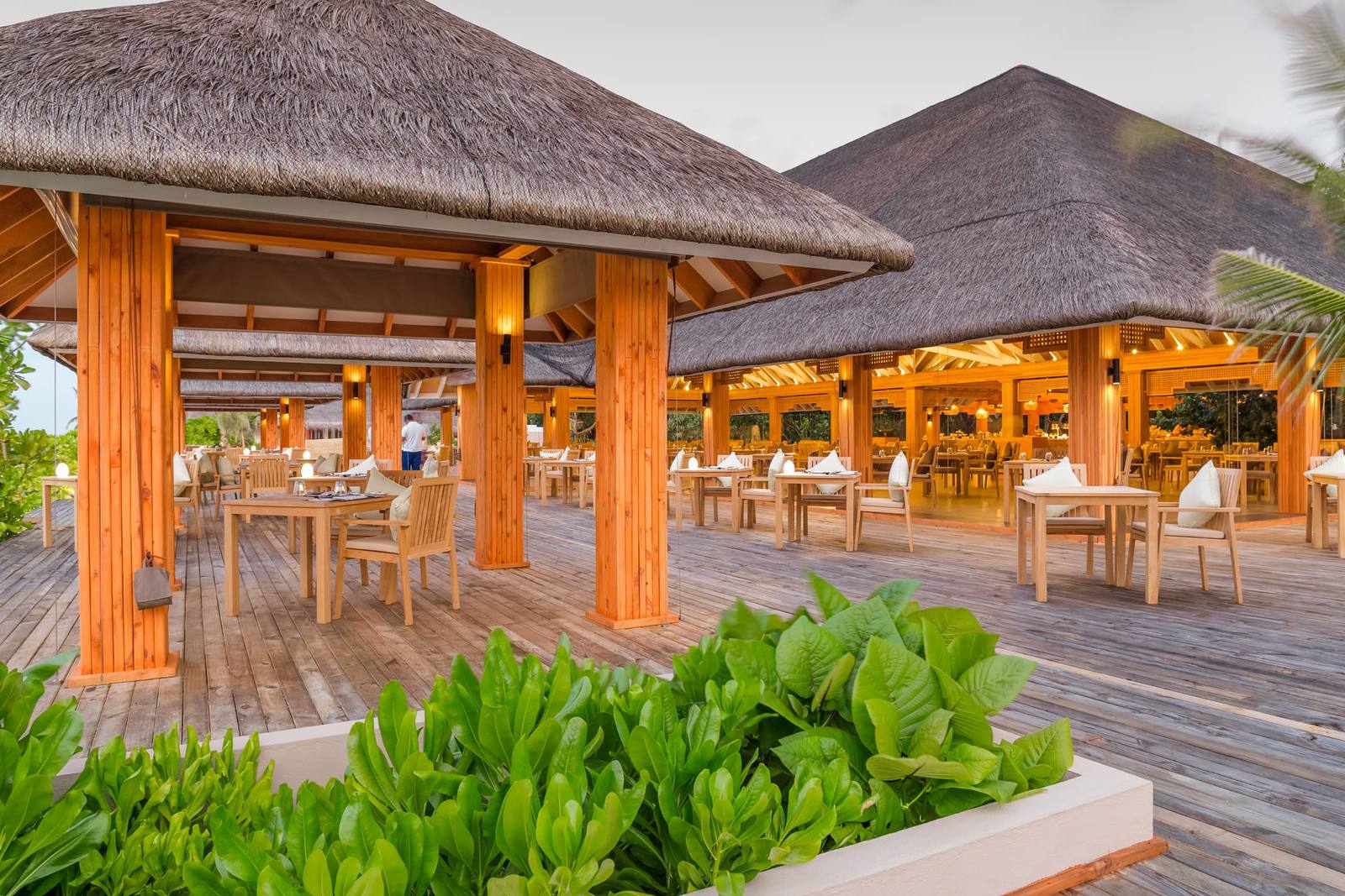 Kudafushi De' North Sail 主餐廳露台
