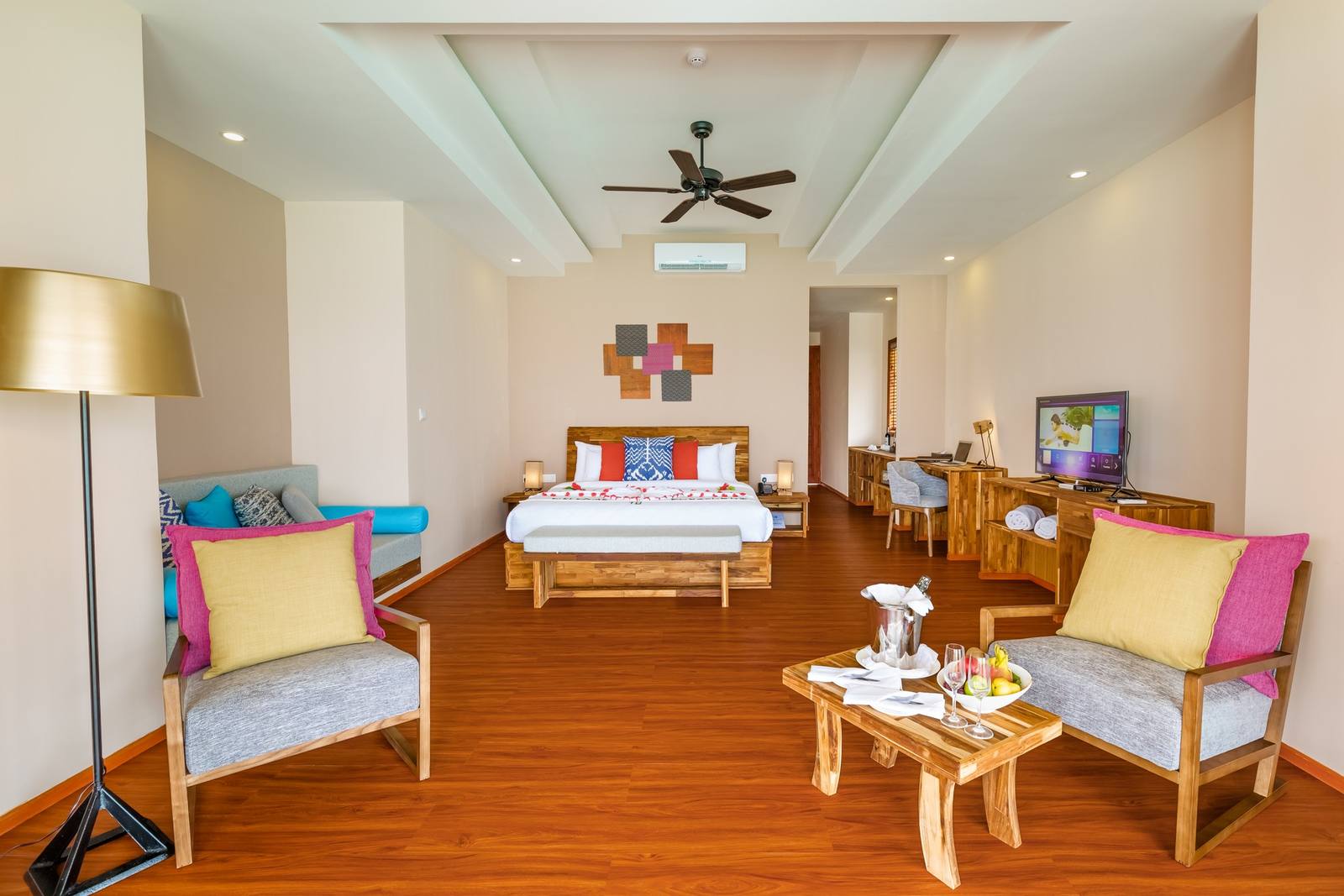 Kudafushi Water Villa 臥室