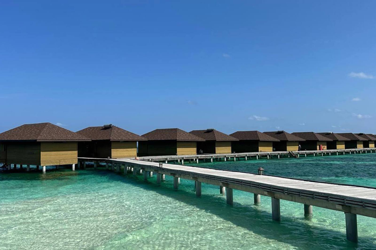 Medhufushi 水上別墅與棧道