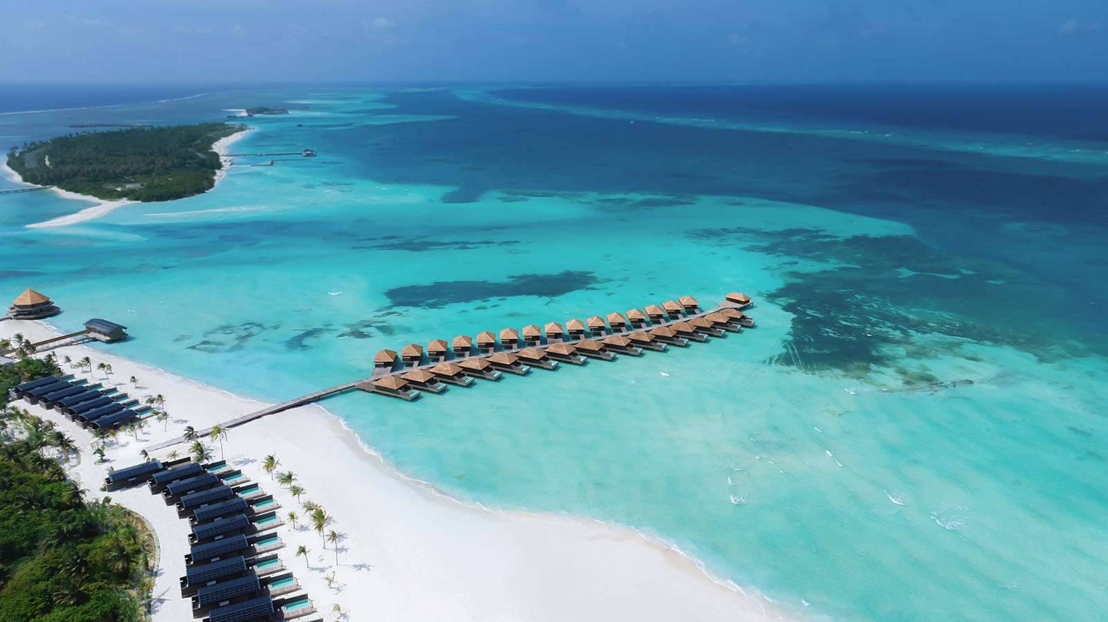 Nala Maldives 水上別墅空拍
