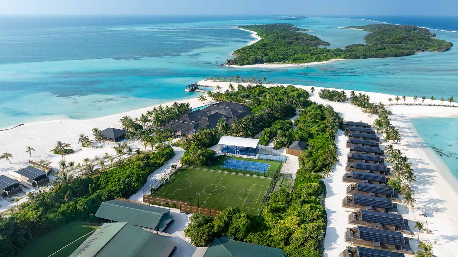 Nala Maldives 運動場空拍