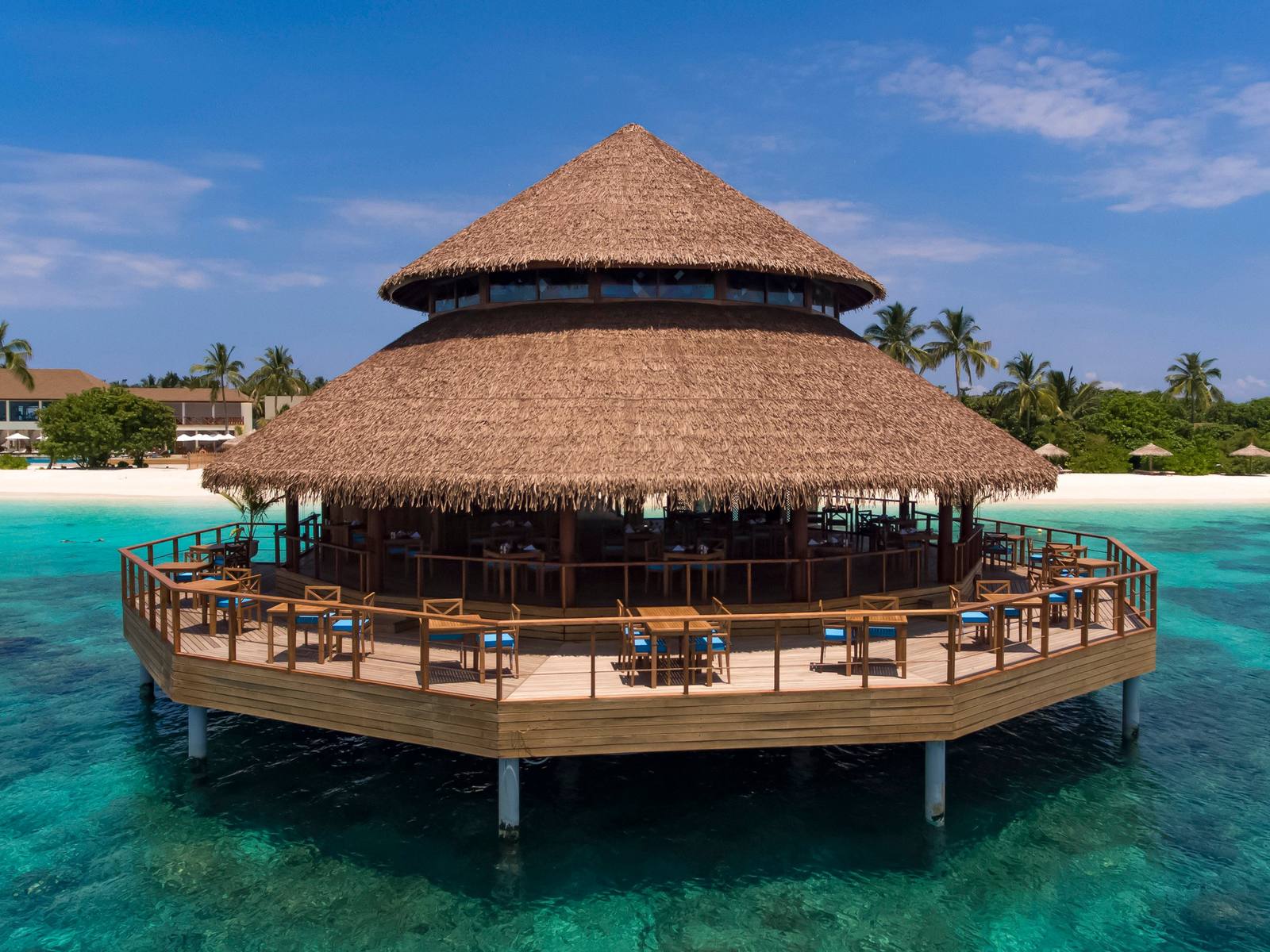 Reethi Faru Dhiyavaru 水上餐廳