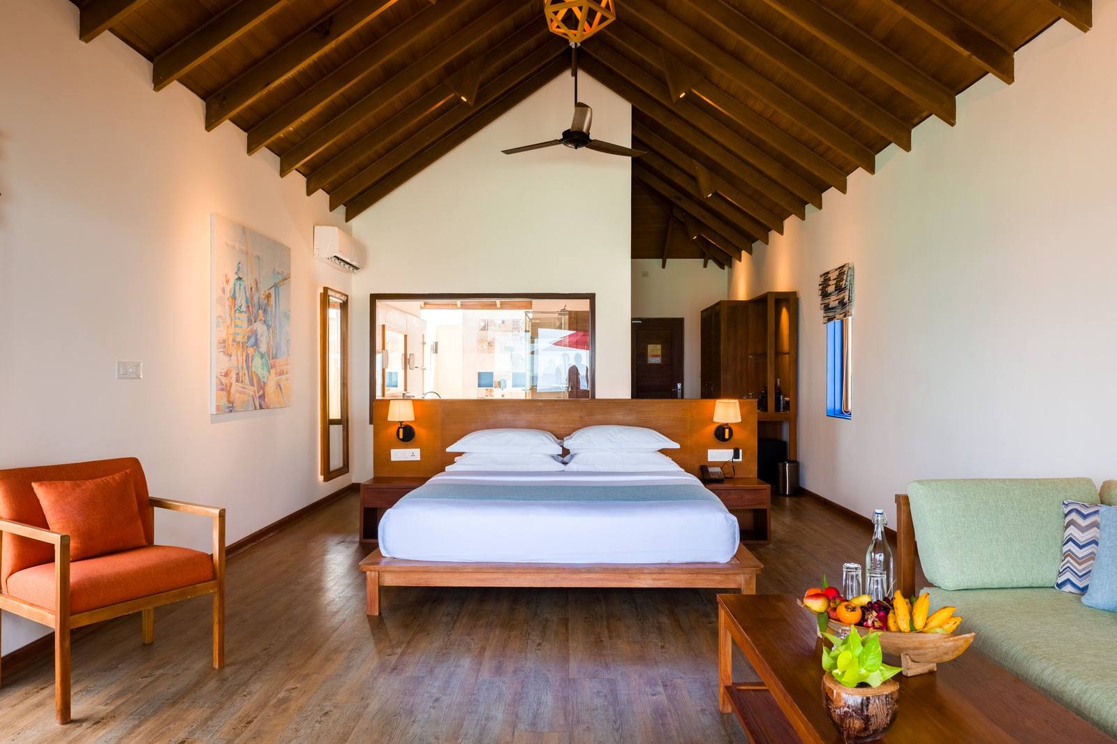 Reethi Faru Water Villa 臥室