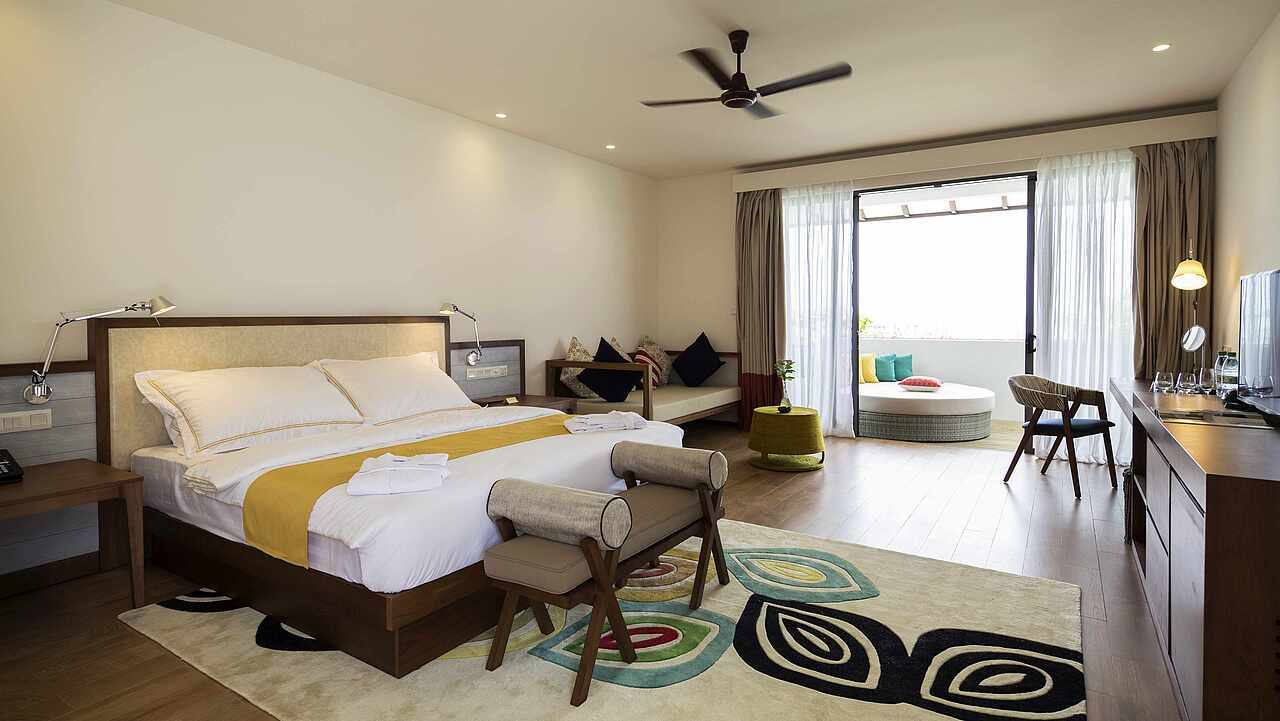 ROBINSON NOONU Double Room Classic Sea View 臥室