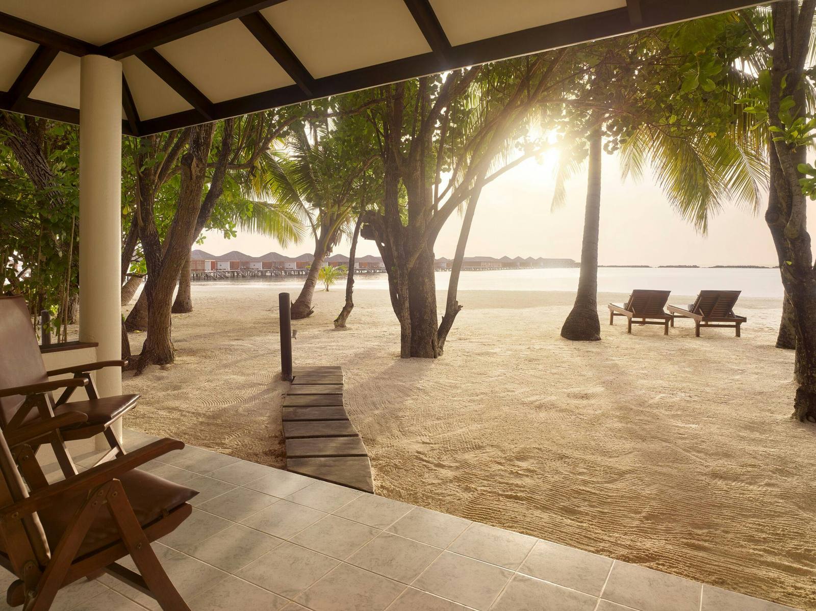 Villa Nautica Beach Villa 前廊