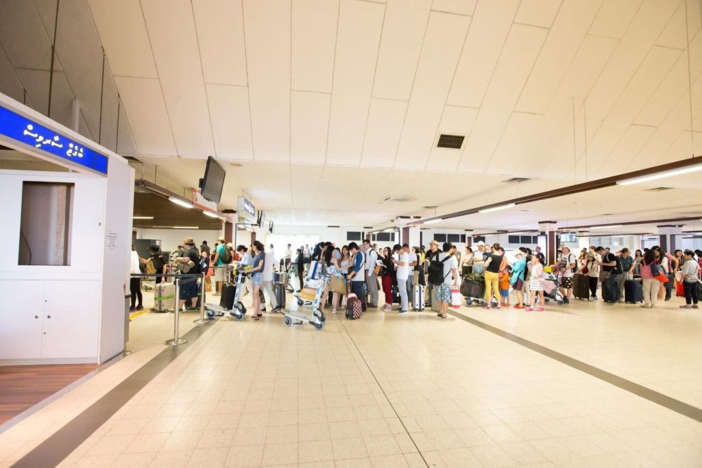 馬爾地夫維拉納國際機場航廈與停機坪